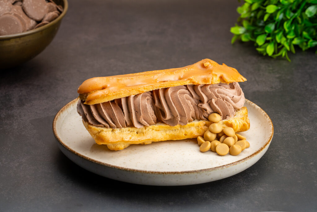 Csokis-mogyorós eclair