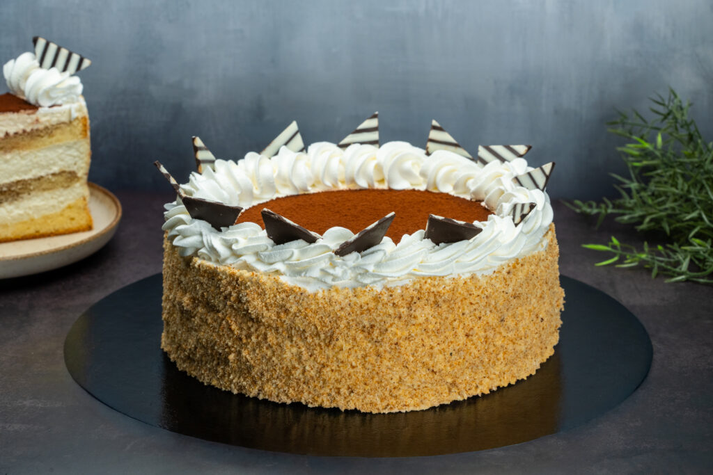 Tricolor csoki torta